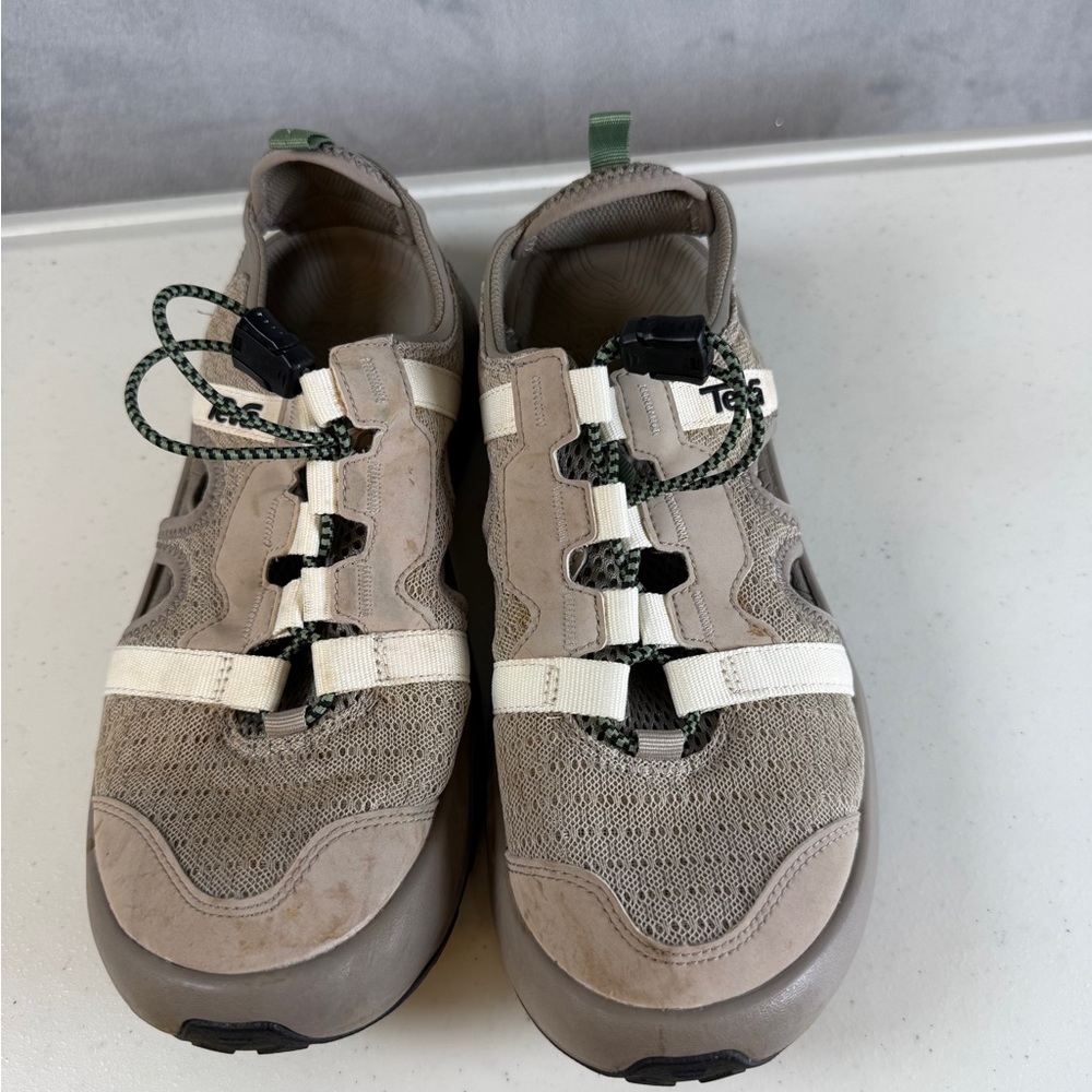 Teva Sandals Size 8.5 Womens Outflow CT Shoes Womens Tan Hiking Outdoor - Picture 4 of 9
